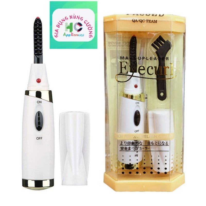 Máy uốn mi cong, chuốt mi điện cao cấp