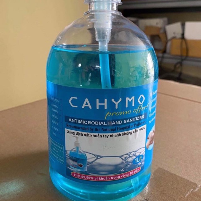 Chai nước rửa tay khô dung tích 1 lít