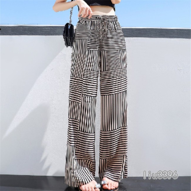 quần ống rộng Lưng Cao In Họa Tiết Thời Trang Cho Nữ | BigBuy360 - bigbuy360.vn