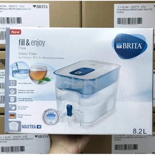 Combo Bình lọc nước BRITA Flow 8.2L kèm 3 lõi lọc lẻ BRITA Maxtra Plus - Thương hiệu đến từ Đức