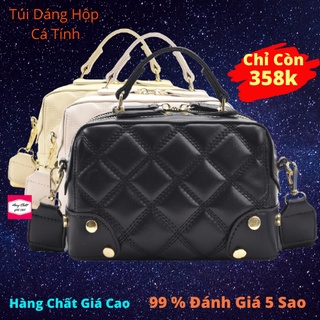 [GIẢM THÊM 6 - 11% KHI NHẮN TIN CHO SHOP] Túi xách nữ đeo chéo đẹp dáng vuông công sở phong cách châu Âu 0016