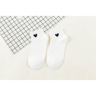 Combo 05 đôi tất trái tim Hàn Quốc