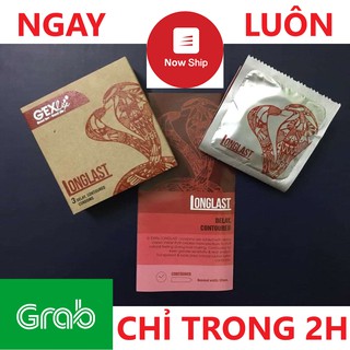 Bao cao su g'exlife longlasst kéo dài thời gian quan hệ.