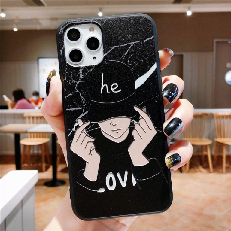 HCM - Ốp Iphone 15 14 Promax 13 Promax 11 PRO MAX XS MAX XR X cặp đôi mẫu HE SHE 2024