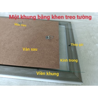 (mica)Khung Bằng Khen A4(21*30)cm(để bàn hoặc treo tường)