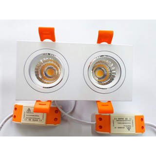 ĐÈN LED ÂM TRẦN ĐÔI COB CÔNG SUẤT 10W