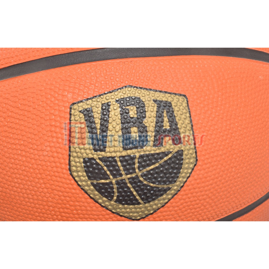 Bóng rổ Spalding VBA cao su Outdoor Size 7 + Tặng bộ kim bơm bóng và lưới đựng bóng