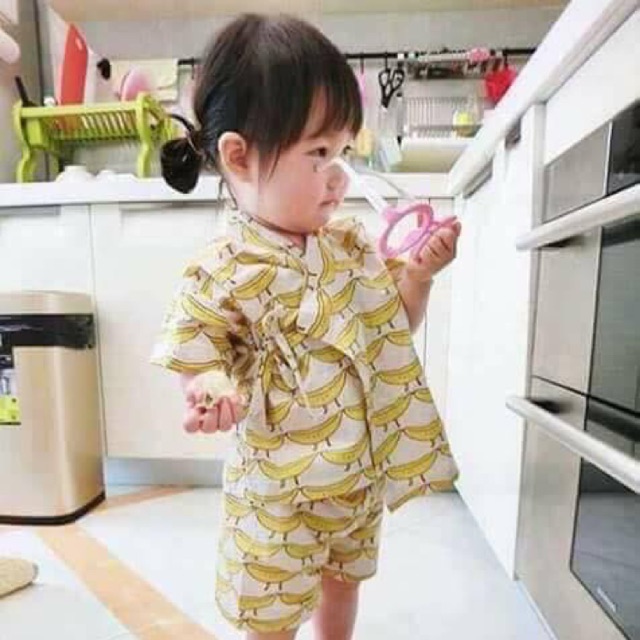 Bộ yukata cho bé trai và gái