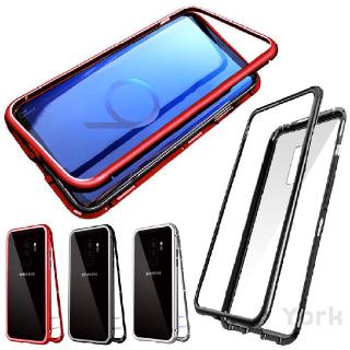 Ốp lưng kính cường lực cho Samsung Galaxy S7 S8 Plus S9 Note8