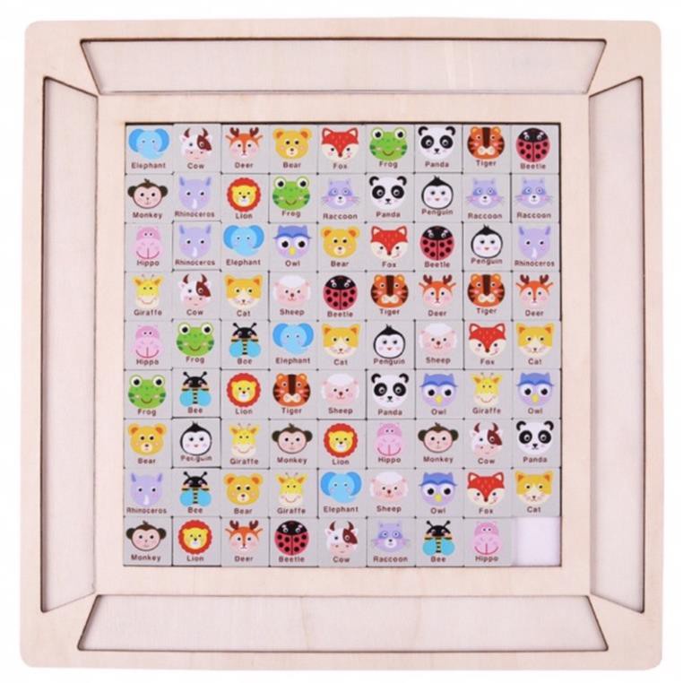 ☄Bộ Đồ Chơi Gỗ… Xếp Hình PiKa = Phát Triển Tư Duy Cho Bé! .