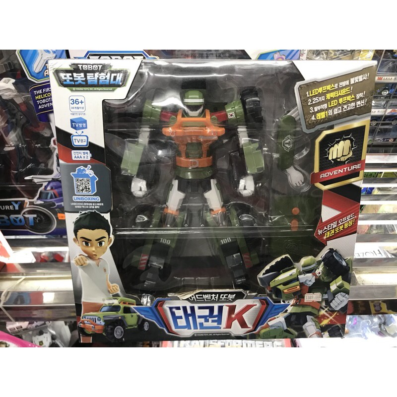 Đồ Chơi Robot Biến Hình ToBoT Chính Hãng Young Toys - ADVENTURE TAEKWON K