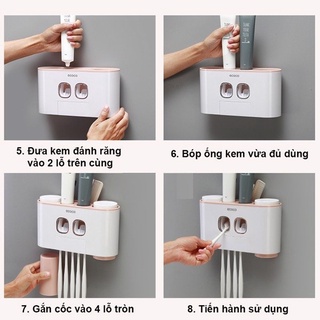 Hộp Nhả Kem Đánh Răng Tự Động ECOCO