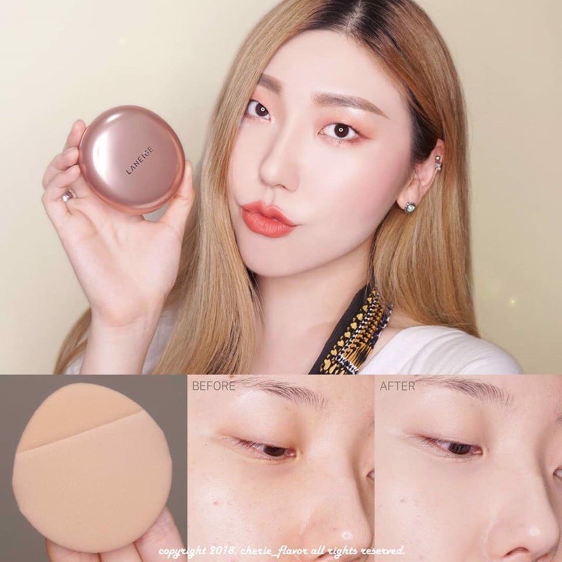 [Auth- Săn Sale]  Phấn nước Layering Cover Cushion Laneige 2in1