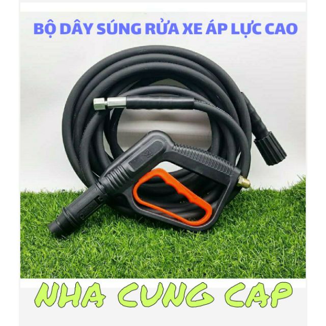 BỘ DÂY SÚNG RỬA XE ÁP LỰC CAO