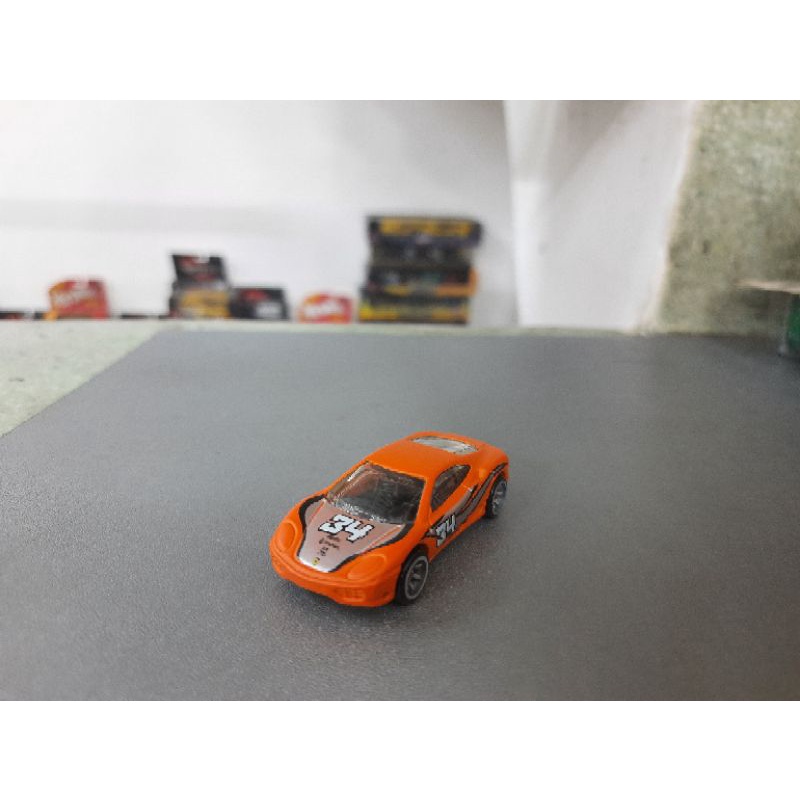 xe Hot Wheels Ferrari Racer 360 Modena số 34 , full metal