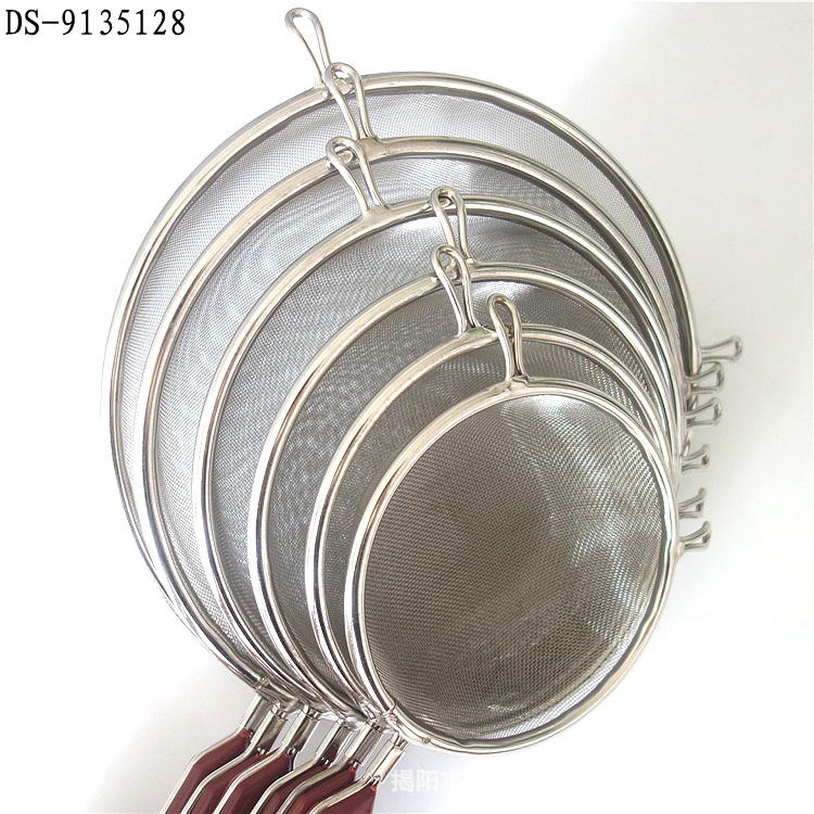 Ray lọc lược cháo inox cho bé, vợt lọc cháo, ray bột cho bé ăn dặm