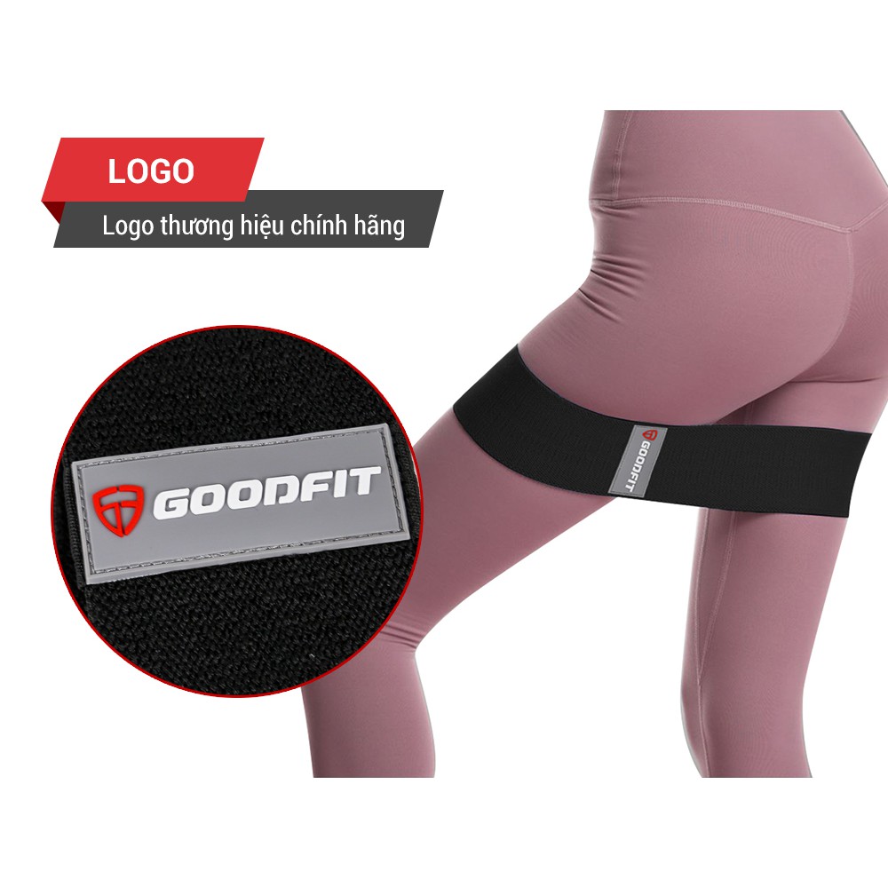 Dây mini band kháng lực tập gym, tập mông GoodFit GF912MB