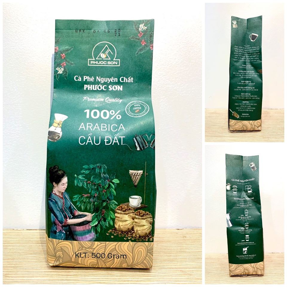 Cà Phê Nguyên Chất Phước Sơn (500g)