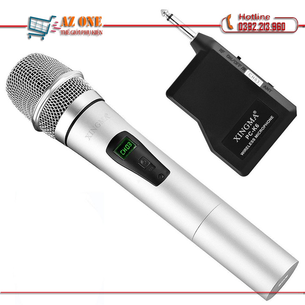 Micro karaoke không dây chính hãng Xingma PC K6