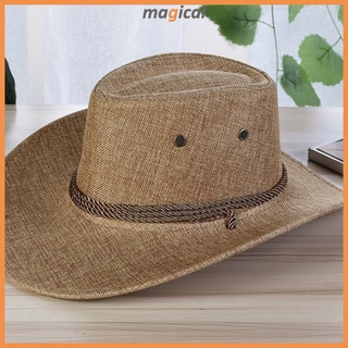 Mũ Cao Bồi Vành Rộng Thời Trang Mùa Hè Cho Nam