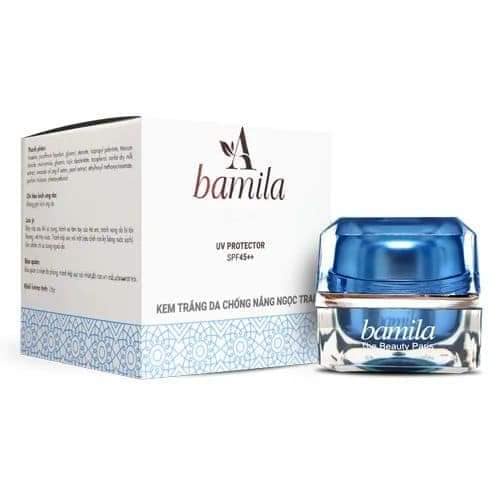 Kem trắng da chống nắng 15g Bamila