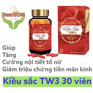 VIÊN UỐNG KIỀU SẮC TW3 TĂNG CƯỜNG NỘI TIẾT TỐ NỮ
