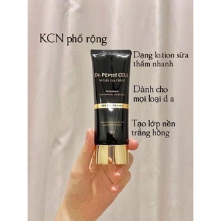 Kem chống nắng Dr. Peptit Cell Korea