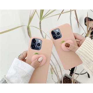 Ốp điện thoại màu hồng đào