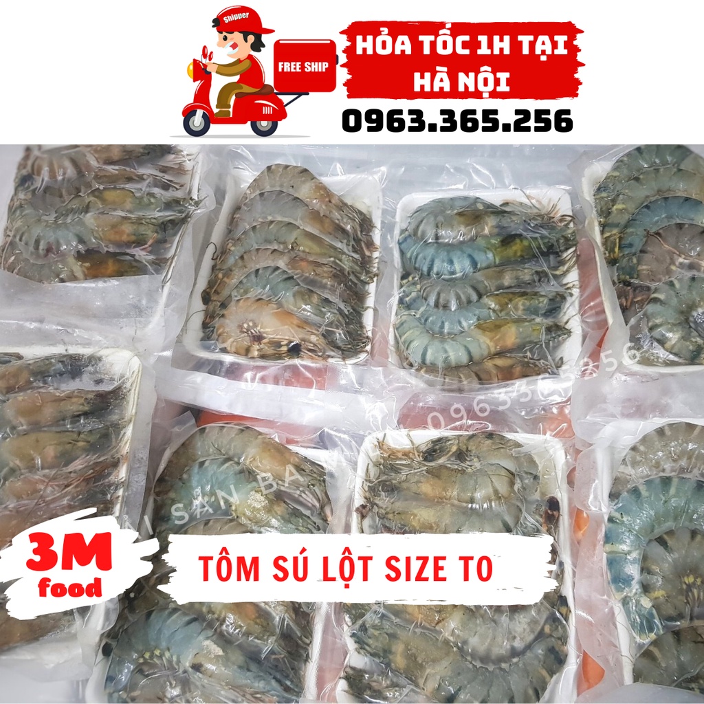 Tôm sú lột SIZE TO 500gr   3M FOOD HS