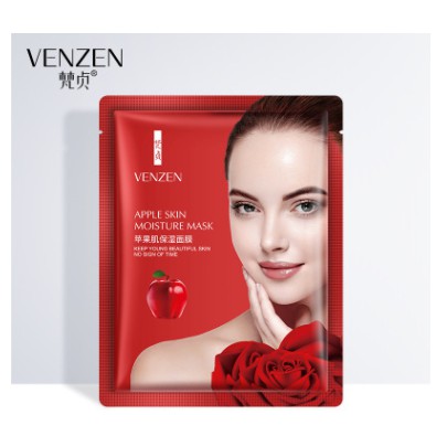 Mặt nạ Táo Đỏ Venzen dưỡng trắng, cấp ẩm, chống oxi hóa da Apple Skin