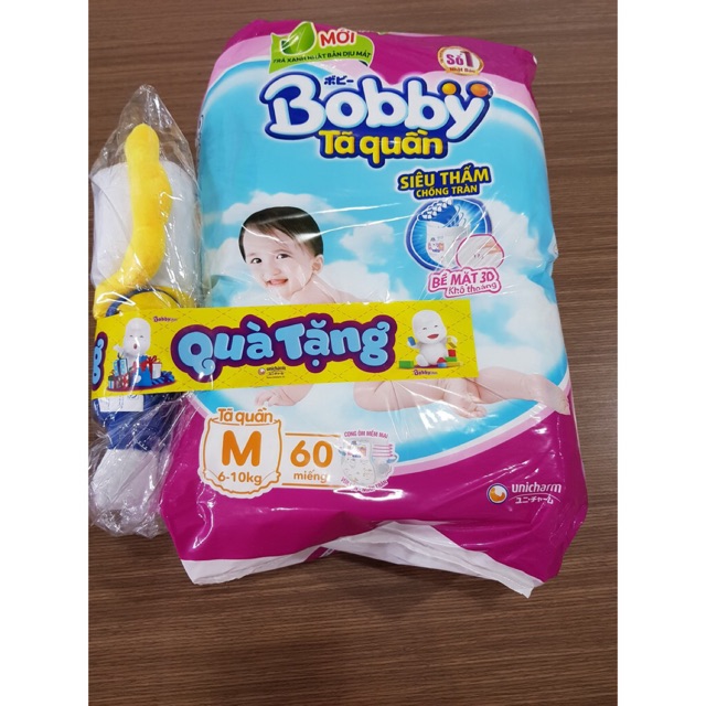 TÃ QUẦN BOBBY M60/ L52/ XL46/ XXL42