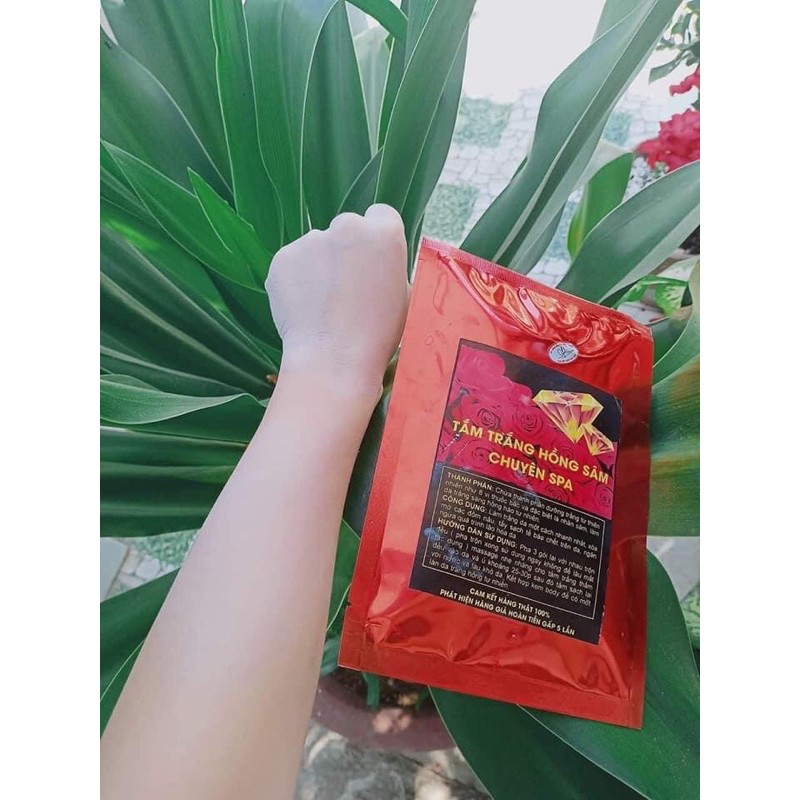 [Sẵn] Tắm Hồng Sâm spa