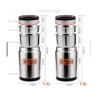 Bình giữ nhiệt inox đa năng 1.4 lít