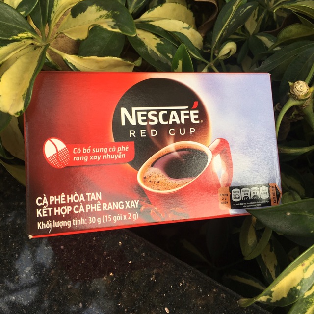 Nescafé Red Cup - Cà phê hoà tan kết hợp cà phê rang xay