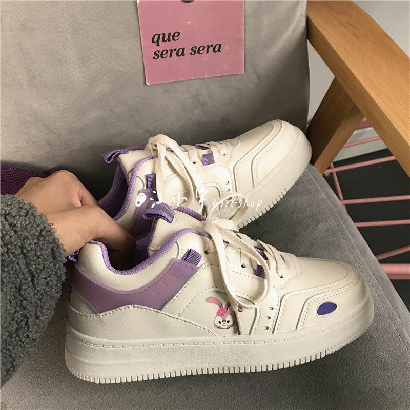 [ORDER] Giày sneaker nữ màu tím dễ thương mẫu mới 2021