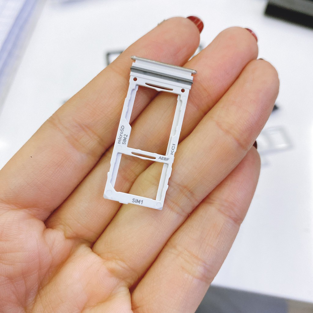 Khay 2 sim, khay đựng 2 sim Samsung A72 SM-A725 hàng chất lượng bao đổi trả