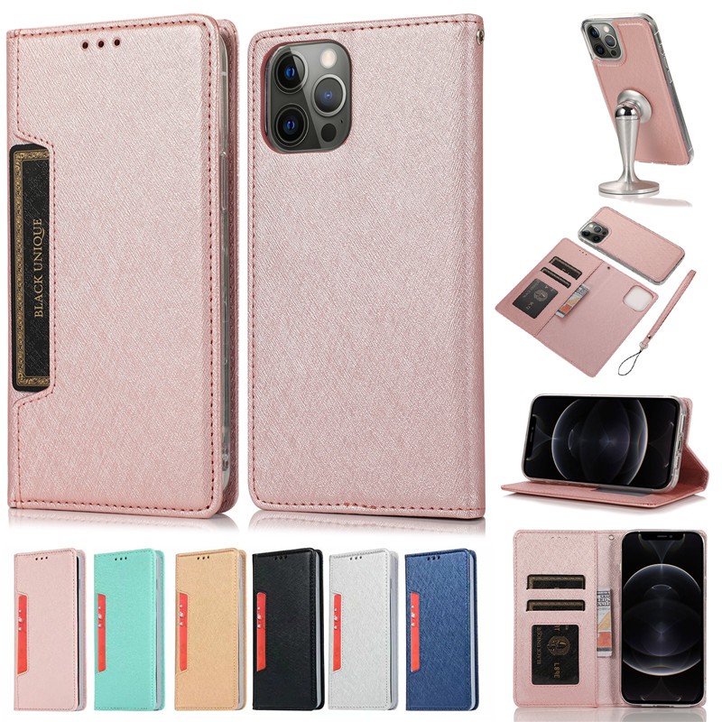 Bao da điện thoại nhám có khe đựng thẻ giá đỡ cho iPhone 12 Pro Max 11 Pro Max 11 Pro 12 mini | BigBuy360 - bigbuy360.vn