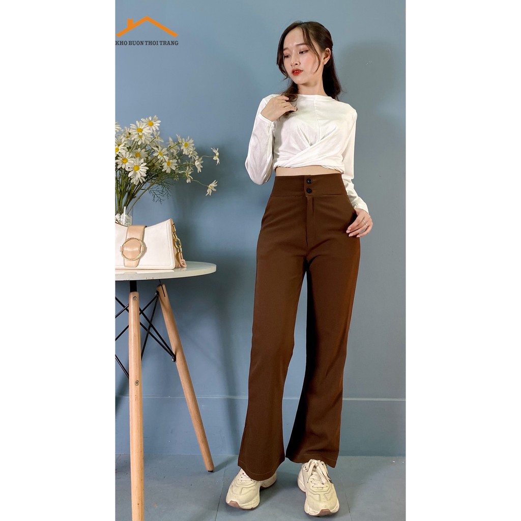 Quần ống loe suông dài 501