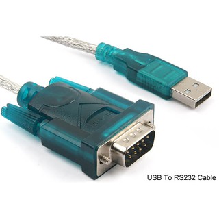 Dây chuyển đổi USB to COM RS232 HL-340 Male kèm đĩa Driver