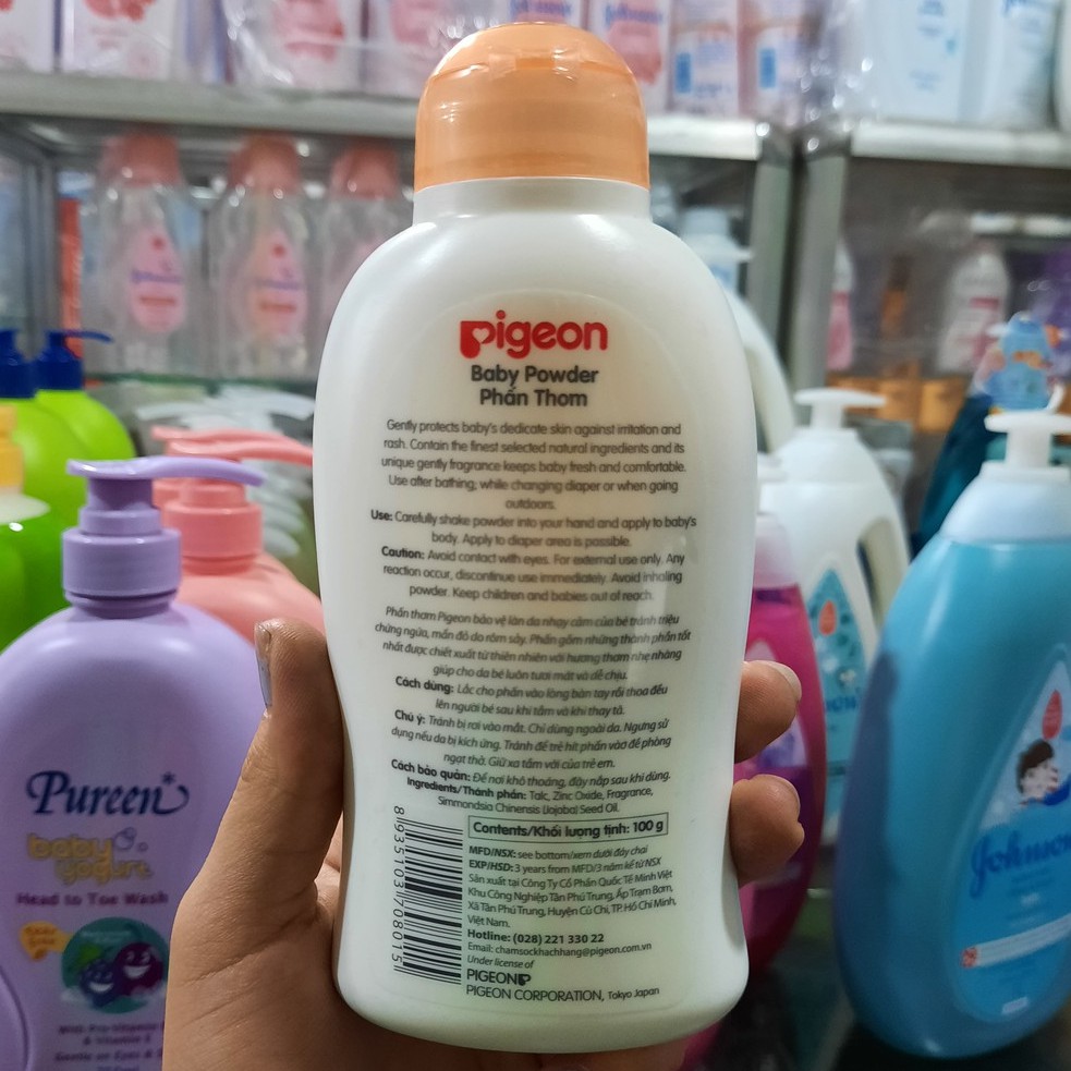 Phấn thơm Pigeon Baby Powder 100g