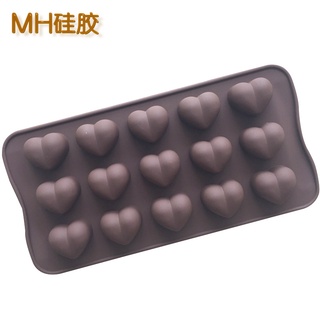 Khuôn silicon 15 Tim mọng