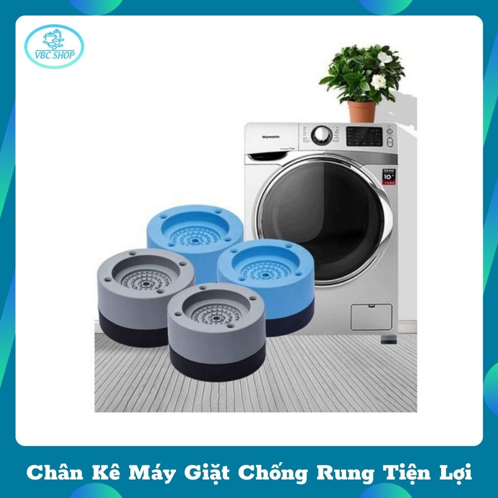 Đế Chống Rung Máy Giặt Gia Đình Tiện Lợi, Chân Kê Máy Giặt Chống Rung Chống Ồn Tiện Dụng