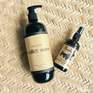 Dầu gội đầu bồ kết hoa hồng