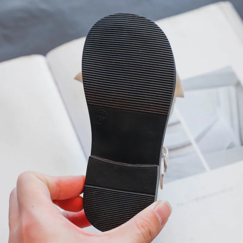 Giày búp bê mũi tròn phối nơ đáng yêu phong cách Nhật Bản 2021 cho bé gái | BigBuy360 - bigbuy360.vn