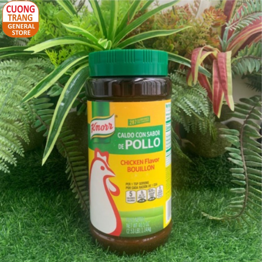 Bột nêm gà Knorr 1.14kg của Mỹ