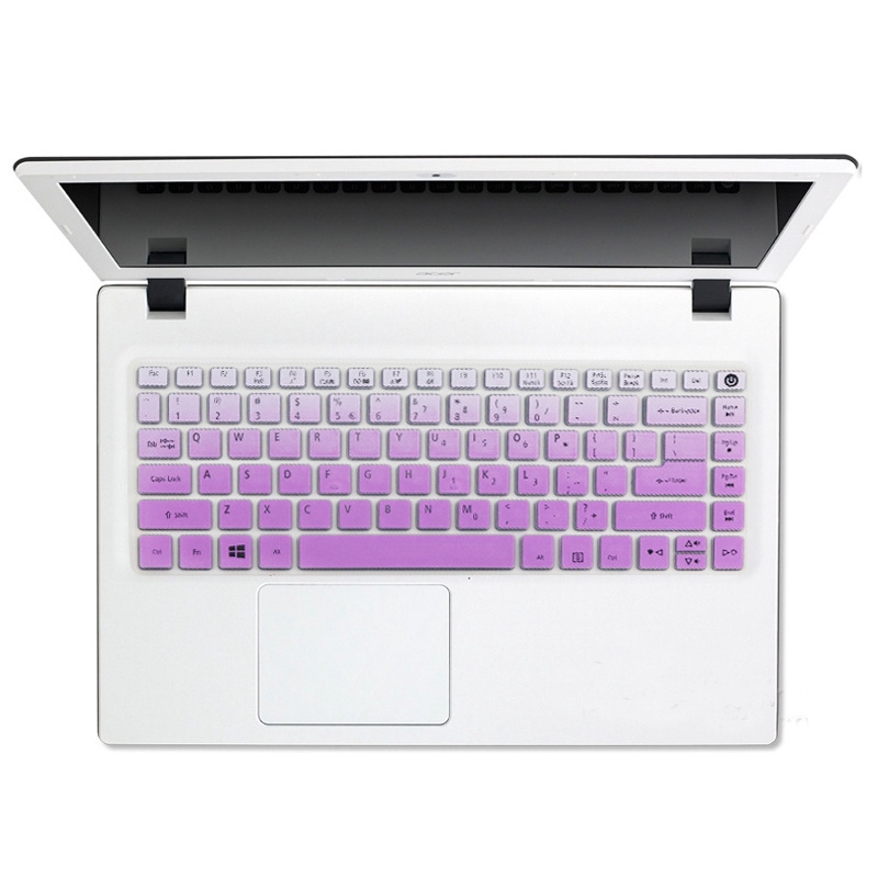 Miếng Dán Bàn Phím Silicon Mềm Siêu Mỏng Cho Laptop 14inch Acer E5-422 / 432 / 473 / 474 / 475 / 476g / Apire 3