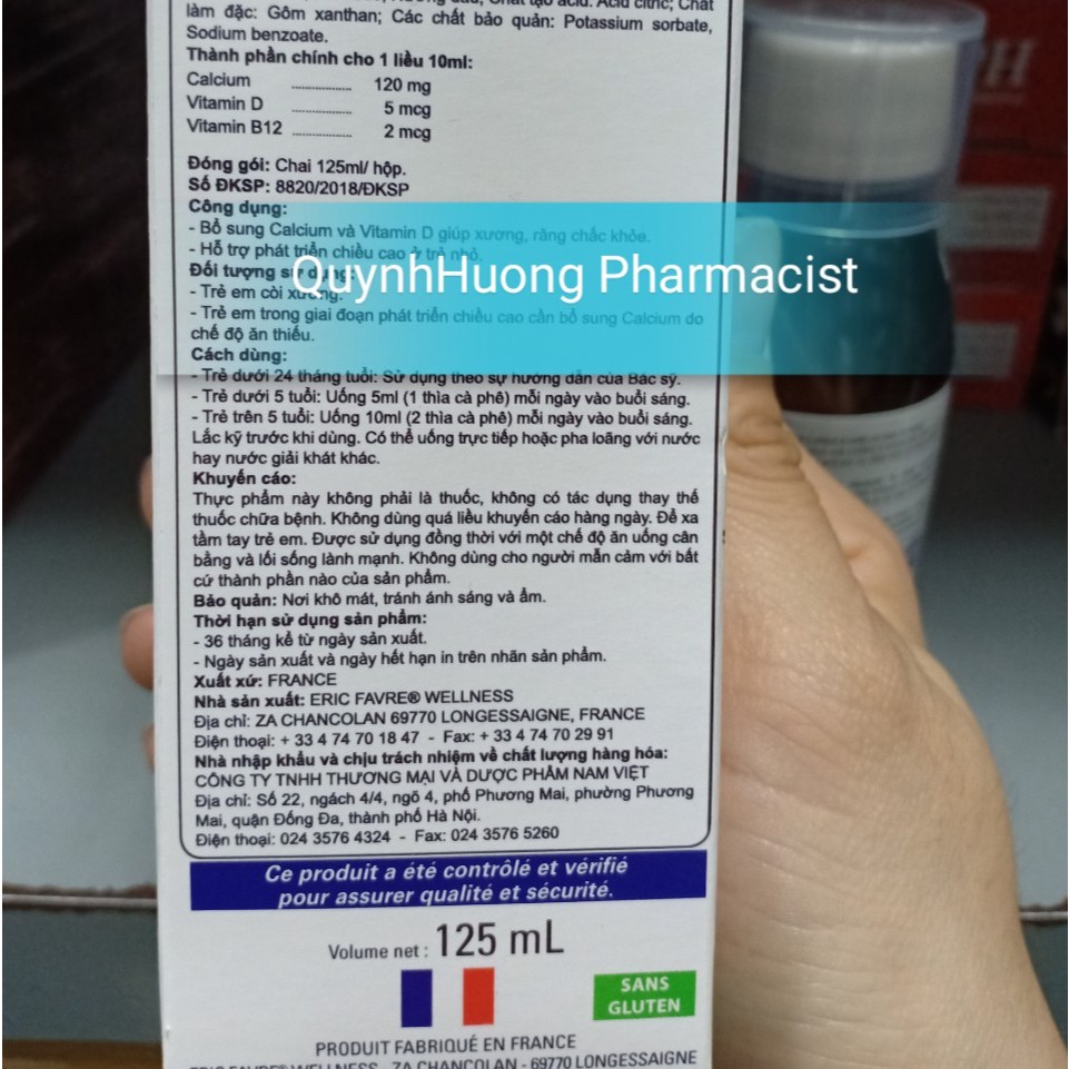 SPECIAL KID CALCIUM VITAMINE D BỔ SUNG CANXI- VIT D CHO BÉ