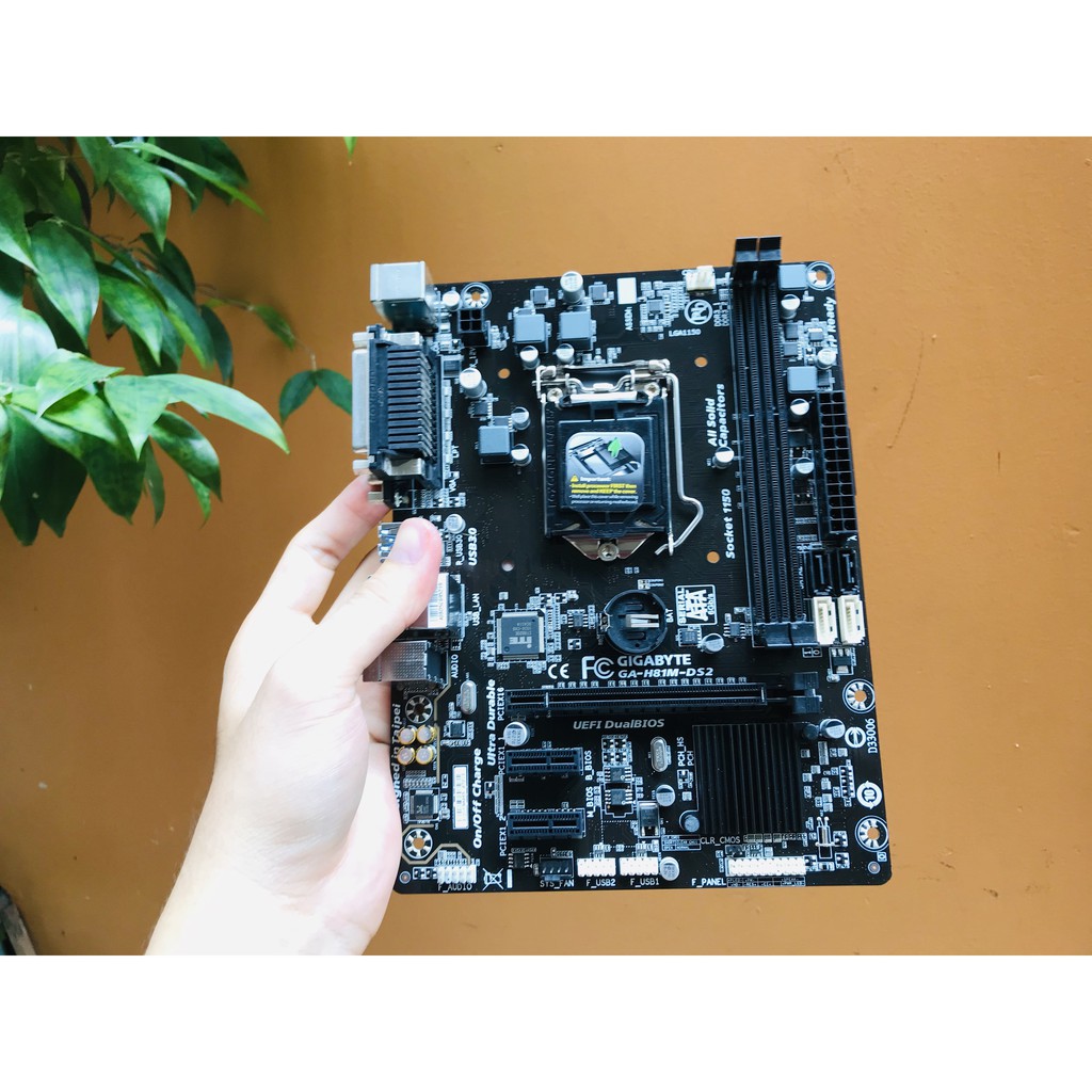 Bo Mạch Chủ  Asus H81M F Plus Gigabye H81M DS2 Nguyên ZIn Như Mới Không Lỗi Lầm