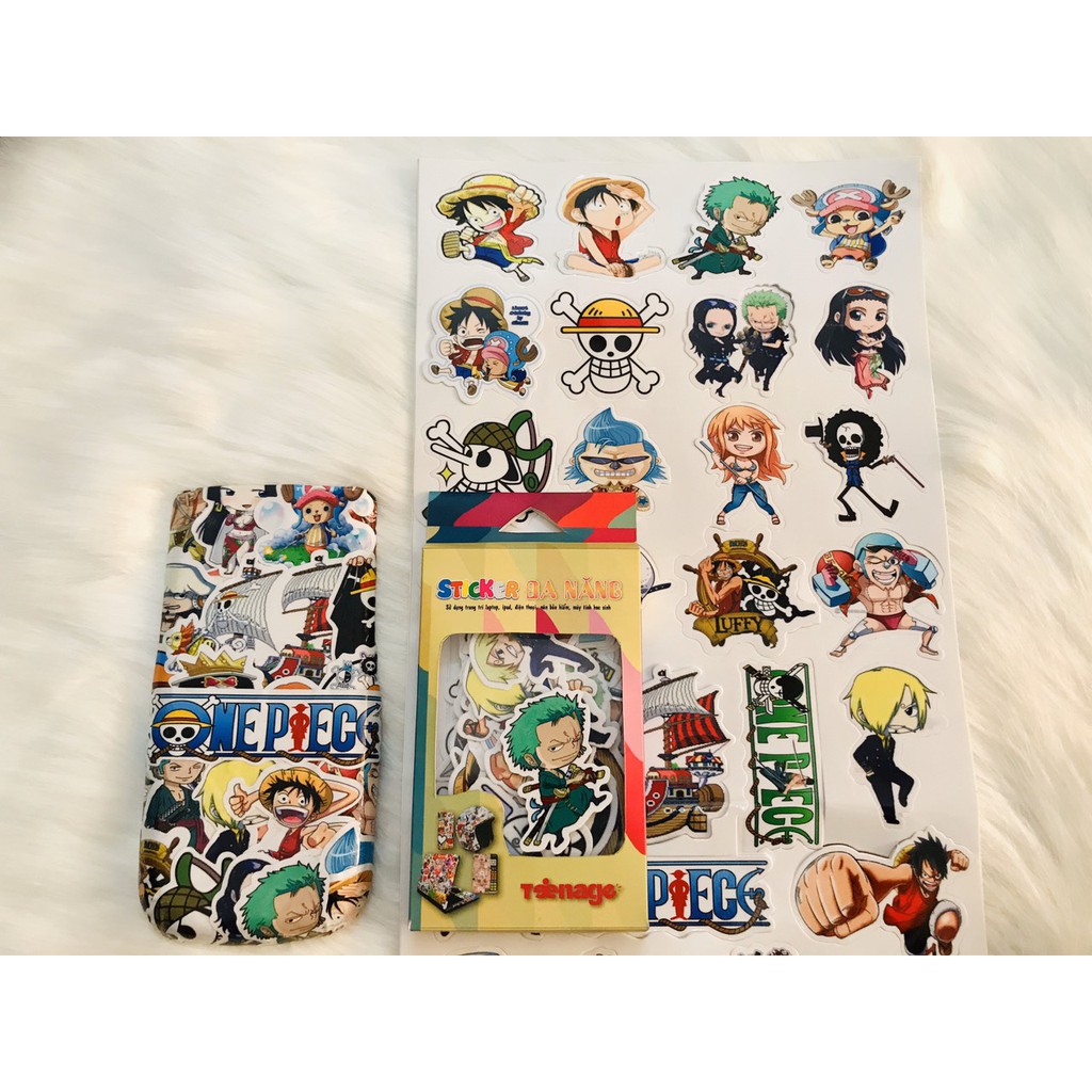 Sticker đa năng One piece cực ngầu 005-(20 hình)