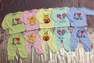 Set 5 bộ dài tay cho bé